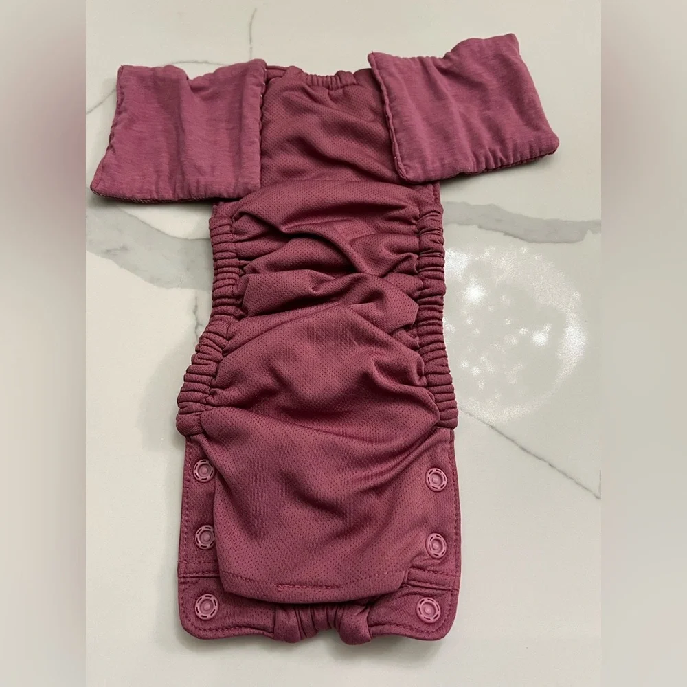 GroVia Kids Adjustable Diaper Covers - Rose & Burgundy